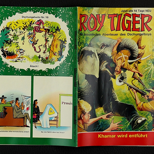 Roy Tiger Nr. 10 Bastei Comic