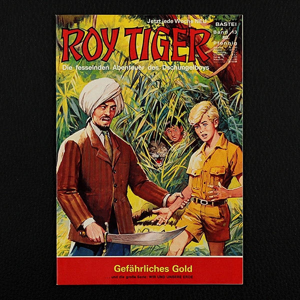 Roy Tiger Nr. 13 Bastei Comic