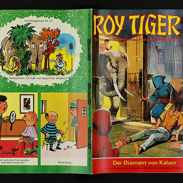 Roy Tiger Nr. 27 Bastei Comic
