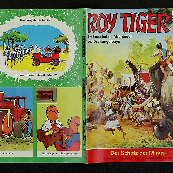 Roy Tiger Nr. 29 Bastei Comic