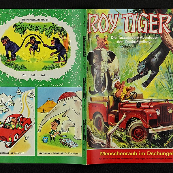 Roy Tiger Nr. 31 Bastei Comic