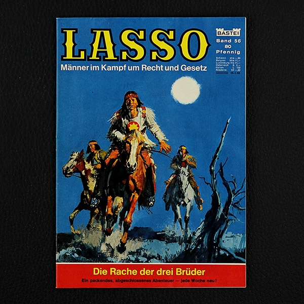 Lasso Nr. 56 Bastei Comic