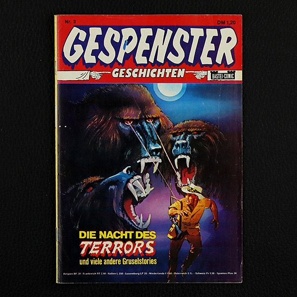 Gespenster Geschichten Nr. 3 Bastei Comic