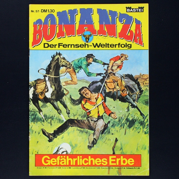 Bonanza Nr. 57 Bastei Comic