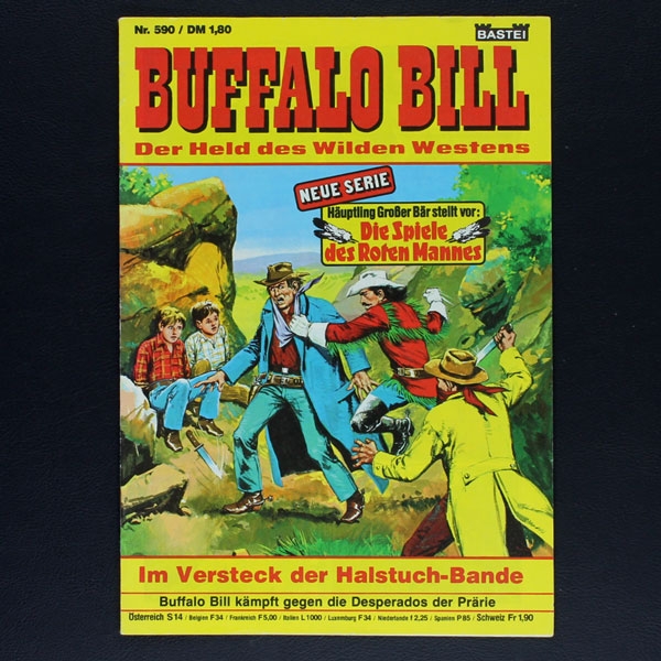 Buffalo Bill Nr. 590 Bastei Comic