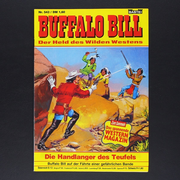 Buffalo Bill Nr. 543 Bastei Comic