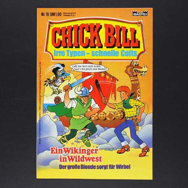 Chick Bill Nr. 16 Bastei Comic