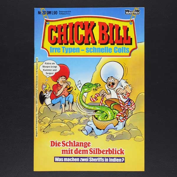 Chick Bill Nr. 20 Bastei Comic