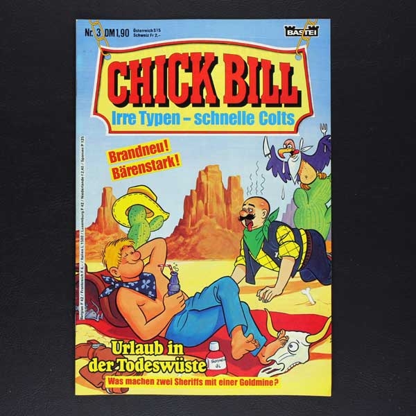 Chick Bill Nr. 3 Bastei Comic