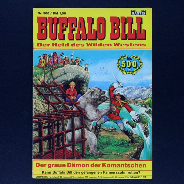 Buffalo Bill Nr. 500 Bastei Comic