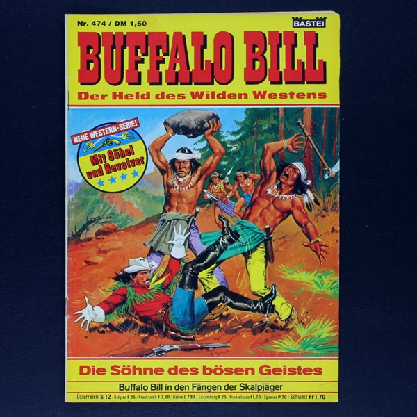 Buffalo Bill Nr. 474 Bastei Comic