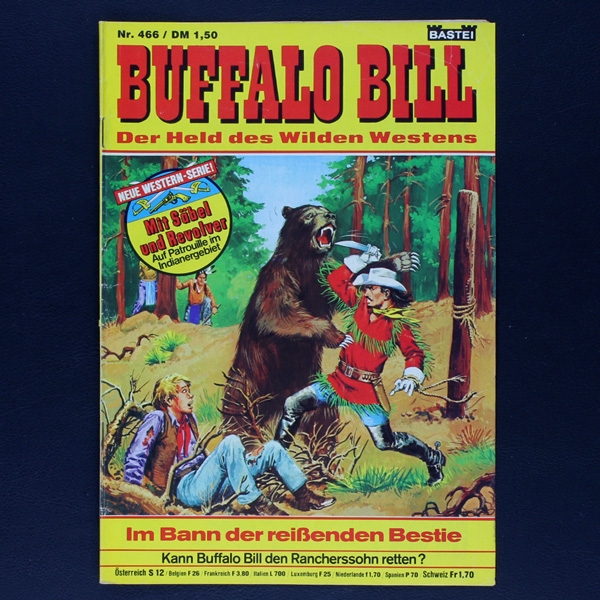 Buffalo Bill Nr. 466 Bastei Comic