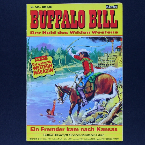 Buffalo Bill Nr. 565 Bastei Comic