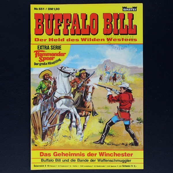 Buffalo Bill Nr. 651 Bastei Comic