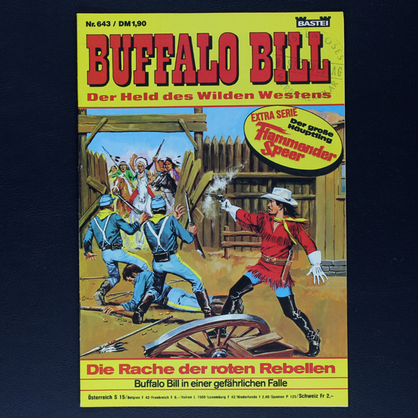 Buffalo Bill Nr. 643 Bastei Comic