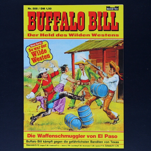 Buffalo Bill Nr. 508 Bastei Comic