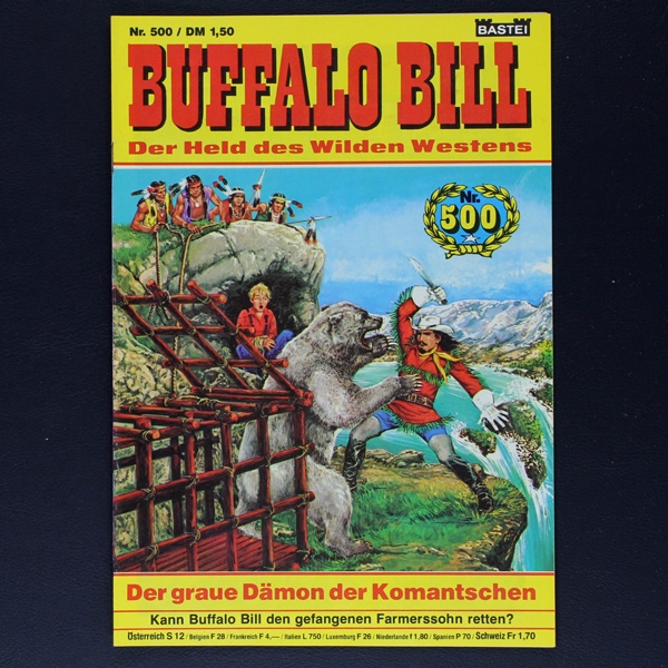 Buffalo Bill Nr. 500 Bastei Comic