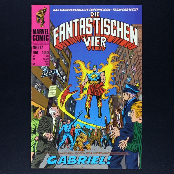 Die Fantastischen Vier Nr. 117 Williams Comic