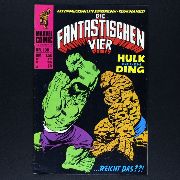 Die Fantastischen Vier Nr. 108 Williams Comic