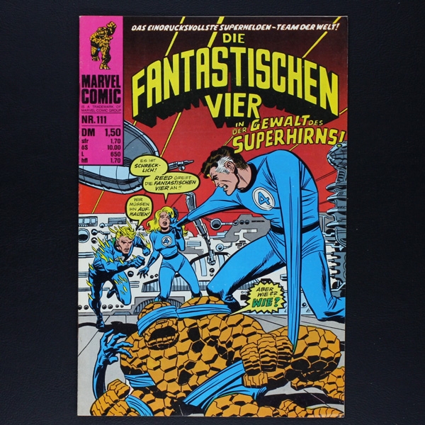 Die Fantastischen Vier Nr. 111 Williams Comic