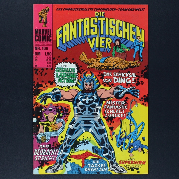 Die Fantastischen Vier Nr. 109 Williams Comic