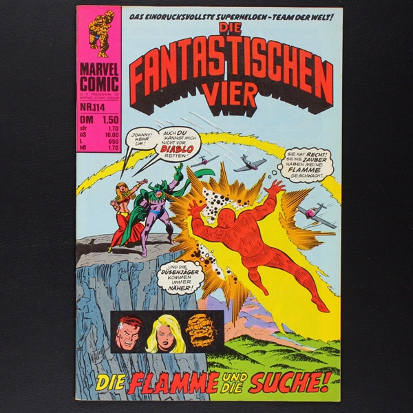 Die Fantastischen Vier Nr. 114 Williams Comic