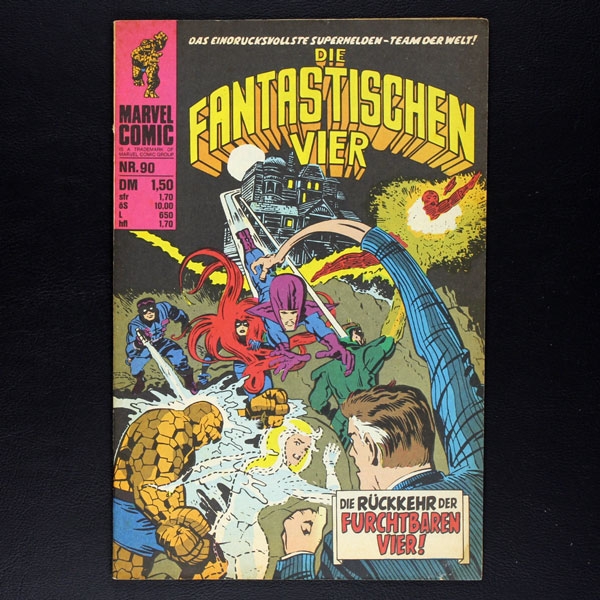 Die Fantastischen Vier Nr. 90 Williams Comic