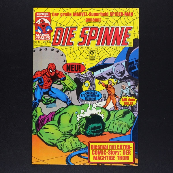 Die Spinne Nr. 17 Condor Comic