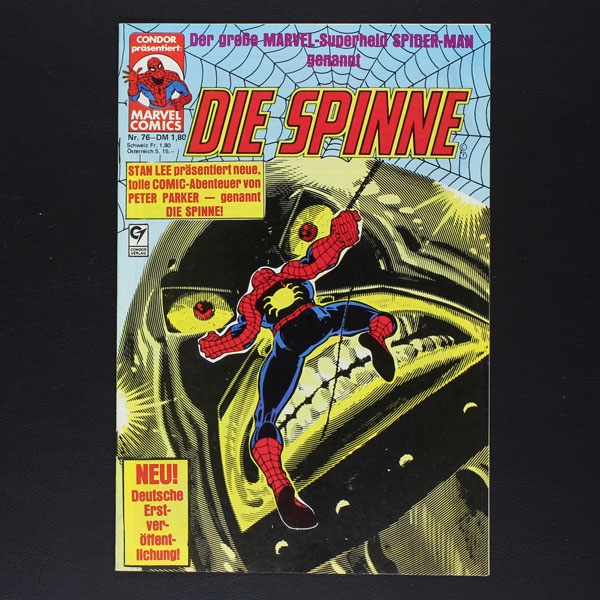 Die Spinne Nr. 76 Condor Comic