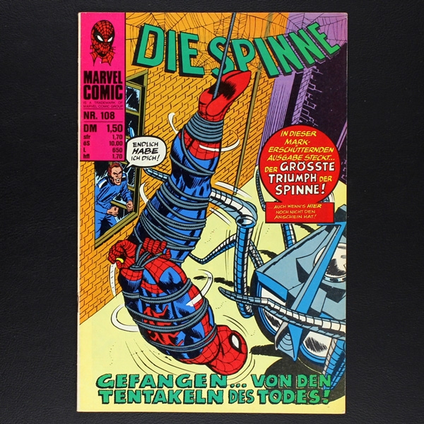 Die Spinne Nr 108 Williams Comic