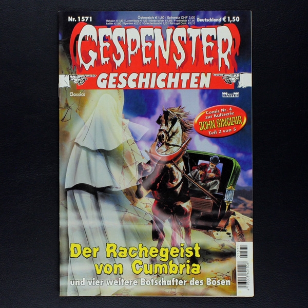 Gespenster Geschichten Nr. 1571 Comic Bastei