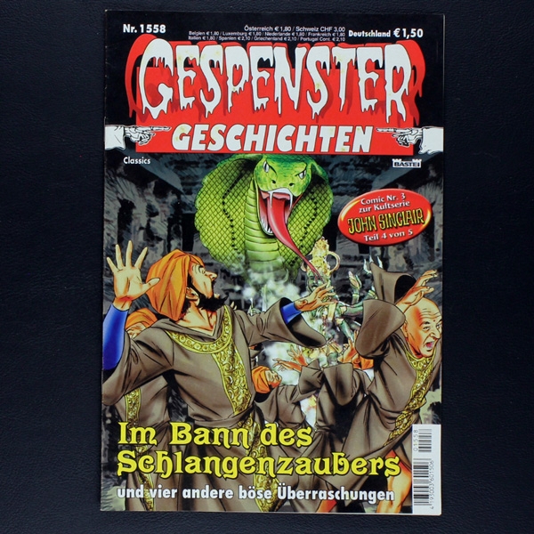 Gespenster Geschichten Nr. 1559 Comic Bastei