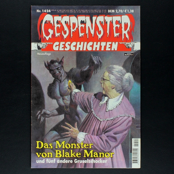 Gespenster Geschichten Nr. 1424 Comic Bastei