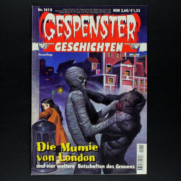 Gespenster Geschichten Nr. 1415 Comic Bastei