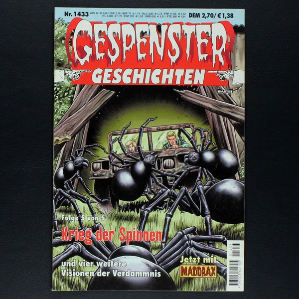 Gespenster Geschichten Nr. 1433 Comic Bastei