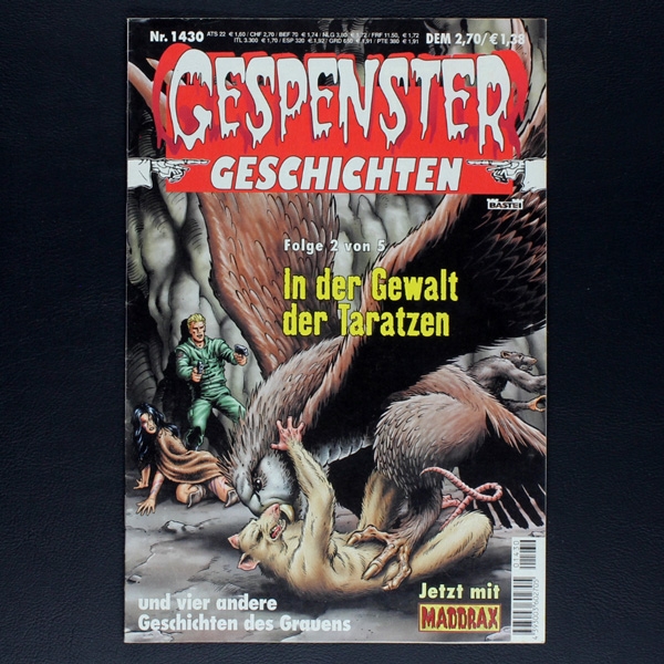 Gespenster Geschichten Nr. 1430 Comic Bastei