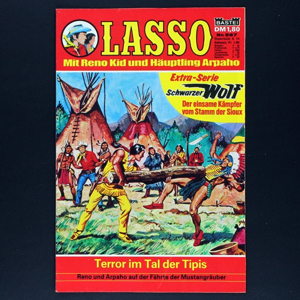 Lasso Nr. 587 Bastei Comic