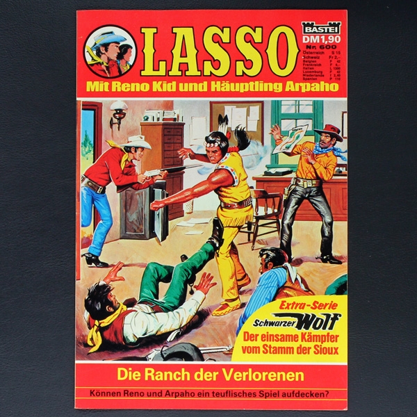 Lasso Nr. 600 Bastei Comic