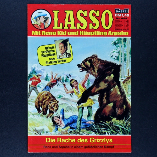 Lasso Nr. 424 Bastei Comic