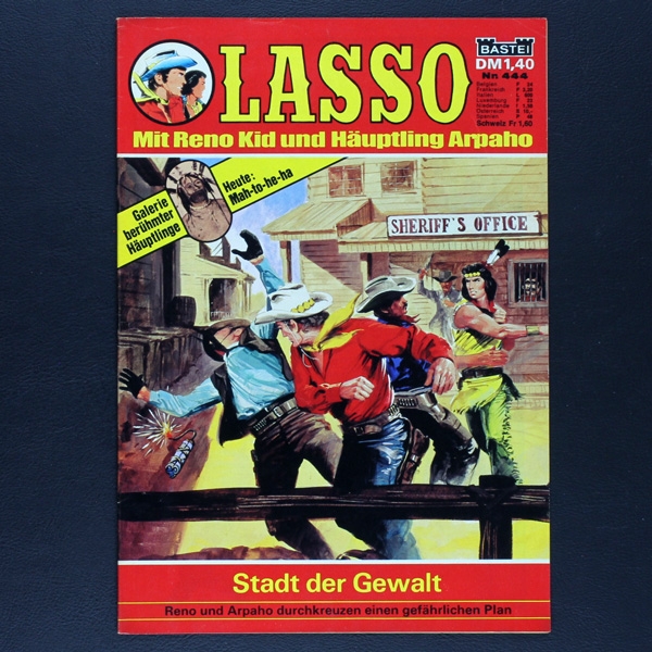 Lasso Nr. 444 Bastei Comic