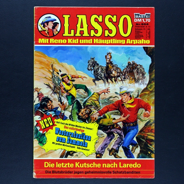 Lasso Nr. 554 Bastei Comic