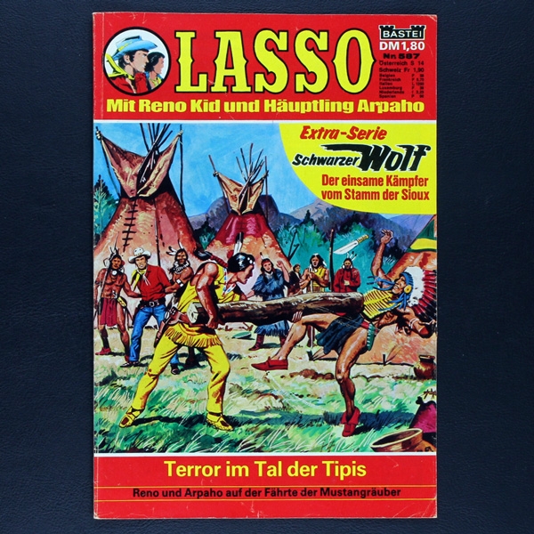 Lasso Nr. 587 Bastei Comic