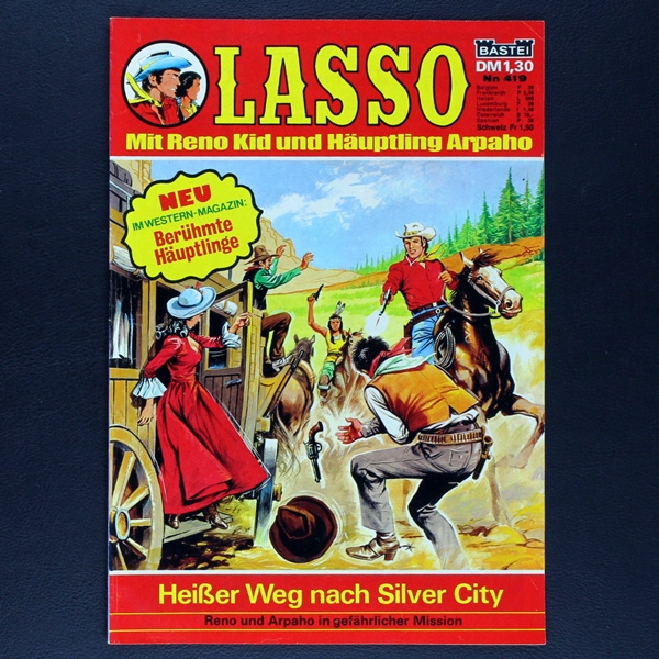 Lasso Nr. 419 Bastei Comic