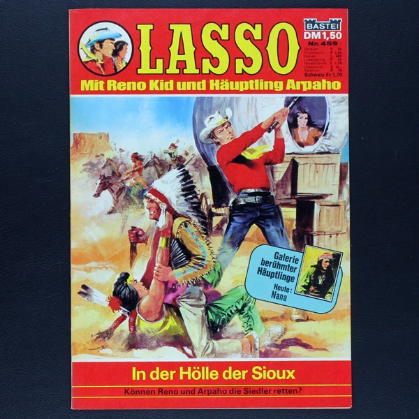 Lasso Nr. 459 Bastei Comic