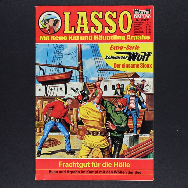 Lasso Nr. 597 Bastei Comic