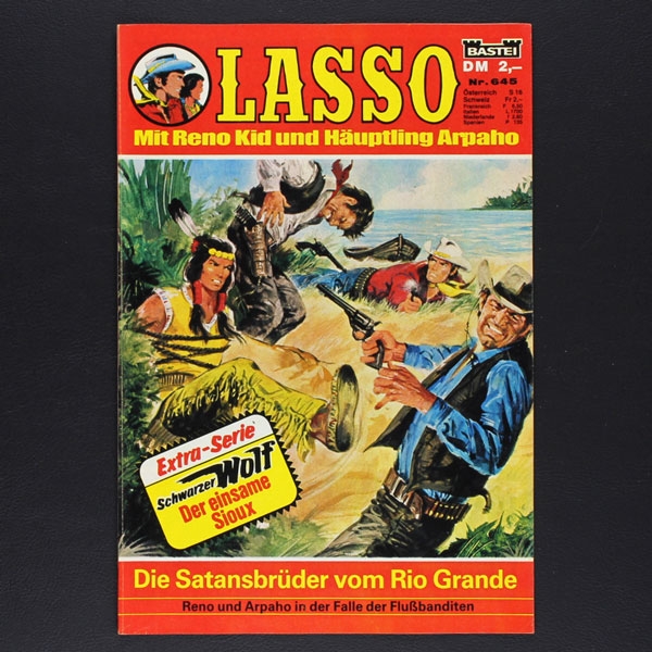 Lasso Nr. 645 Bastei Comic