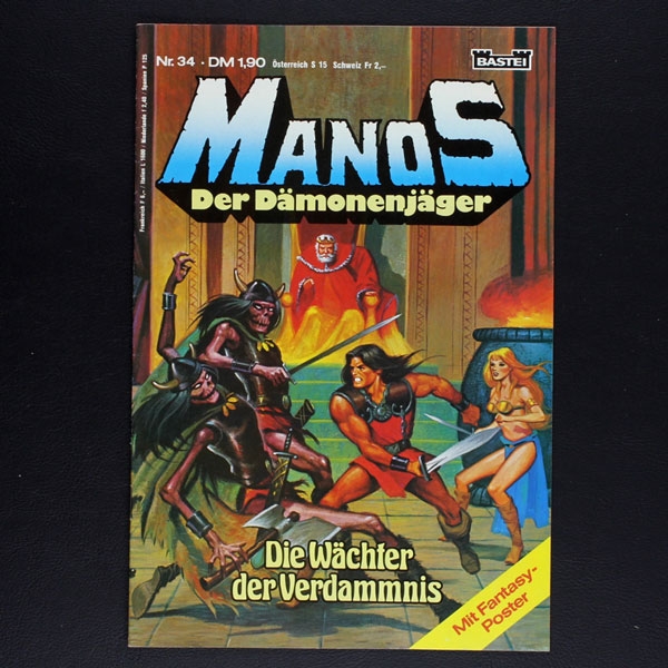 Manos Nr. 34 Bastei Comic