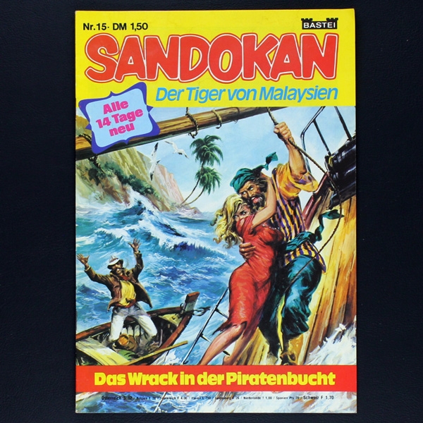 Sandokan  Nr. 15 Bastei Comic