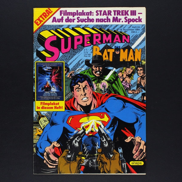 Superman Nr. 24 Comic Ehapa Jahrgang 1984