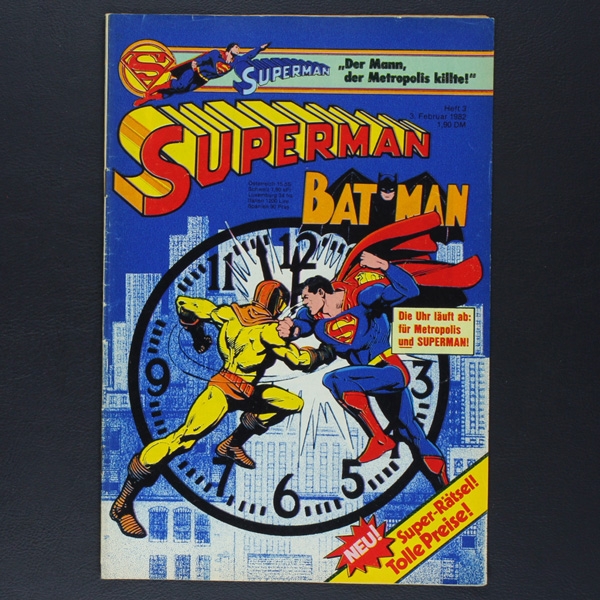 Superman Comic Nr. 3 1982 Comic Ehapa